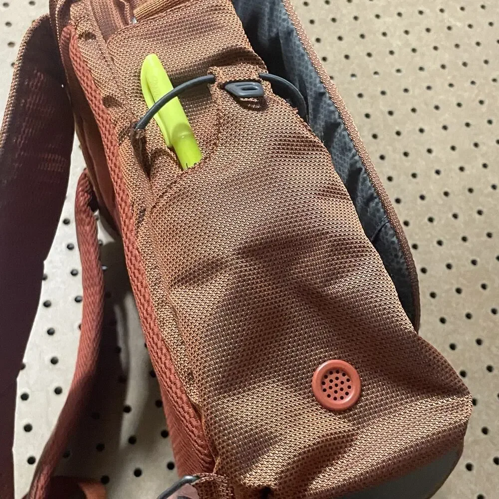 Tumi T-Tech Ballistic Nylon Backpack Convertible Messenger Laptop Orange 5589FLM
